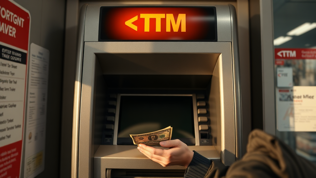 CMA 통장의 입출금 불편함 (realistic 스타일)