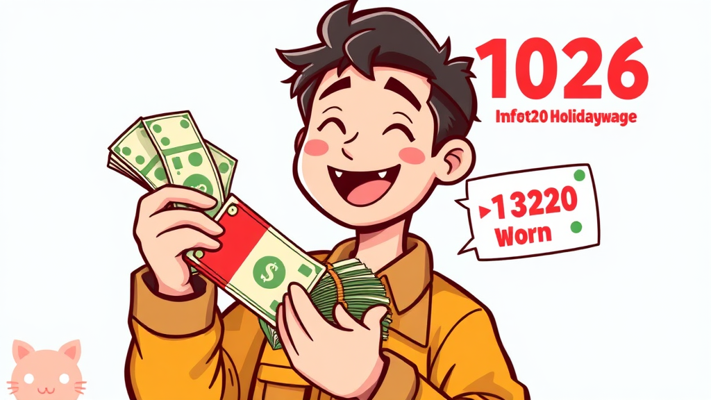 주휴수당 개념과 조건 (cartoon 스타일)