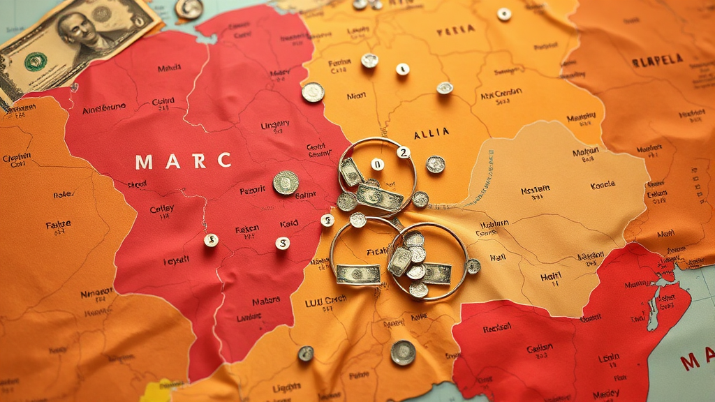 지역별 지급 현황 및 금액 비교 (realistic 스타일)