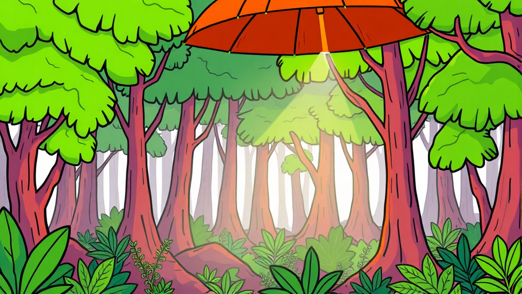 QQQI ETF 구성 종목 및 커버드콜 전략 (cartoon 스타일)