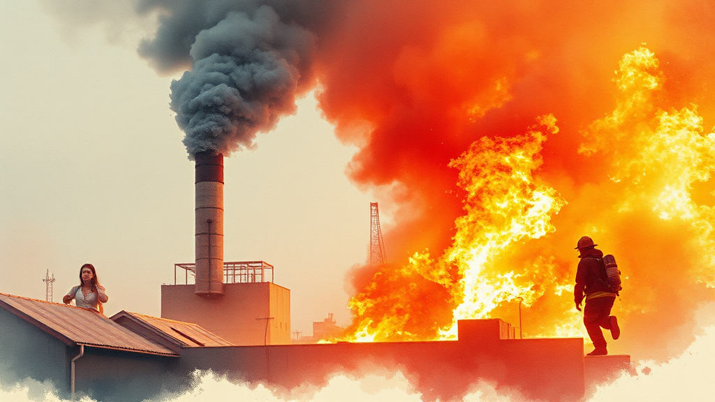 인명 피해 및 구조 현황 (watercolor 스타일)