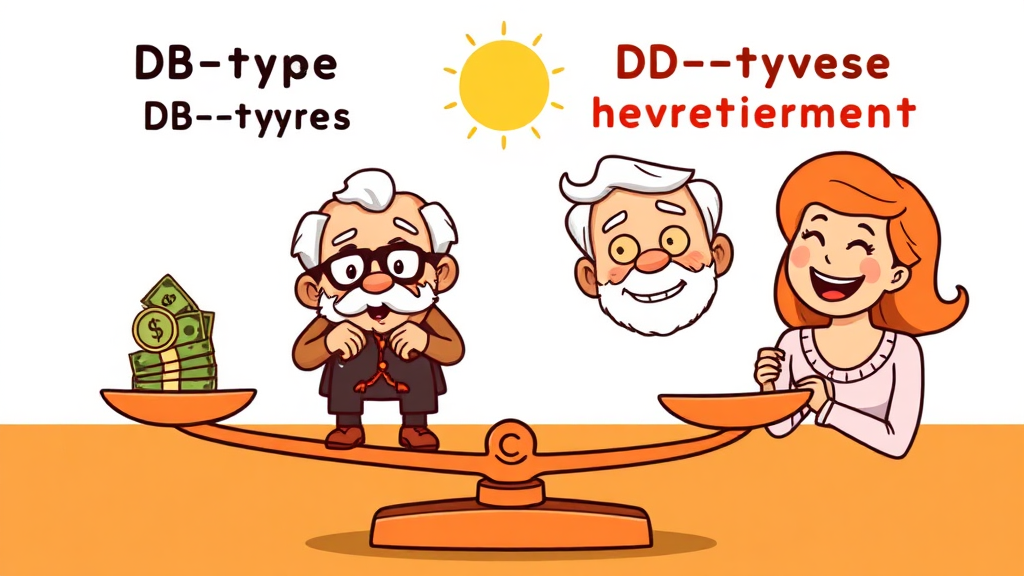 DB형 vs DC형: 나에게 맞는 선택은? (cartoon 스타일)