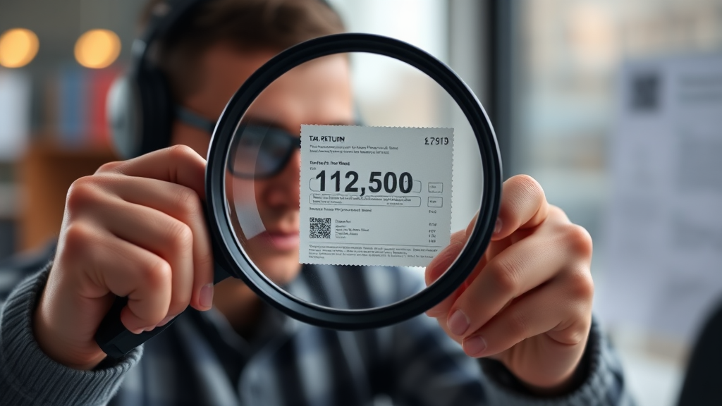 소득 누락, 나도 모르게? (realistic 스타일)