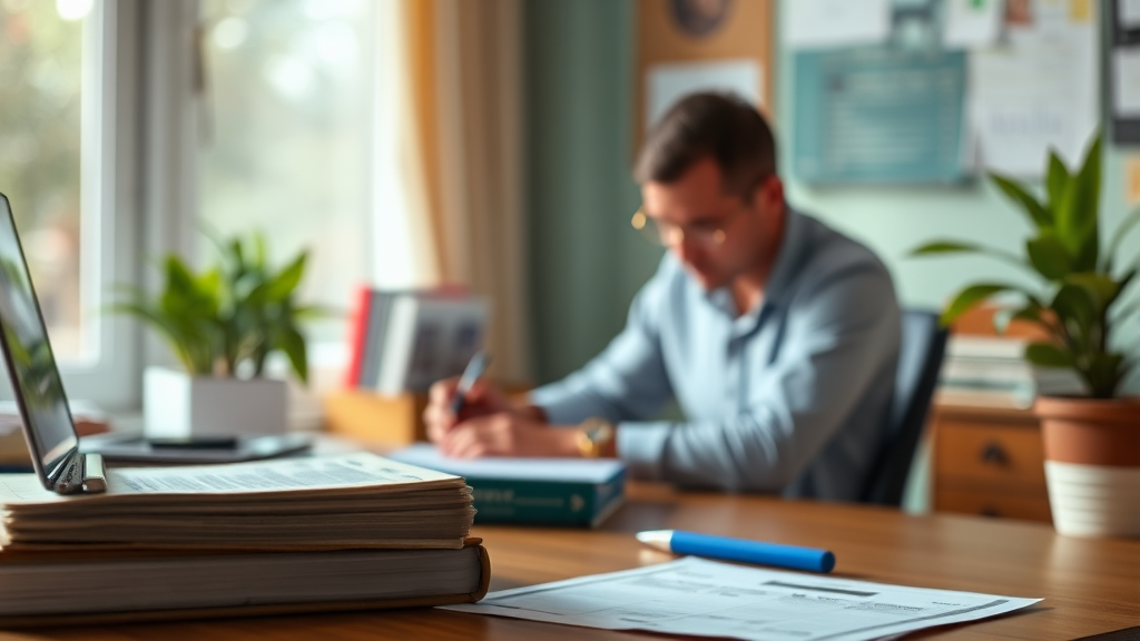 신고 후 납부, 잊지 마세요! (realistic 스타일)