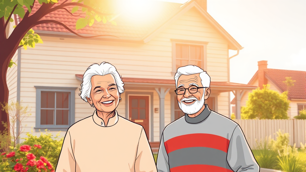 고령자, 장기보유 왜 유리할까? (illustration 스타일)