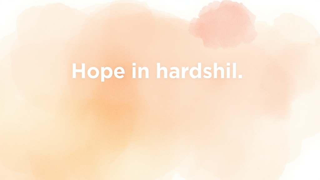 긴급생계비 지원 신청 절차는 어떻게 되나요? (watercolor 스타일)