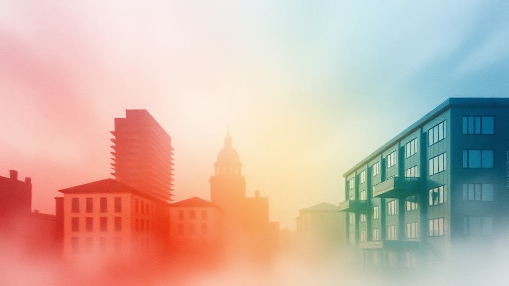 민락 테넌바움 294: 주변 개발 호재와 시세 상승 가능성 (watercolor 스타일)