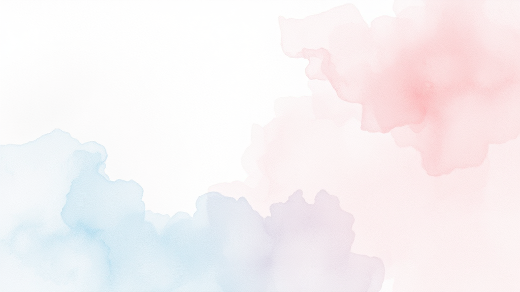 생계비계좌 개설, 어렵지 않아요! (watercolor 스타일)