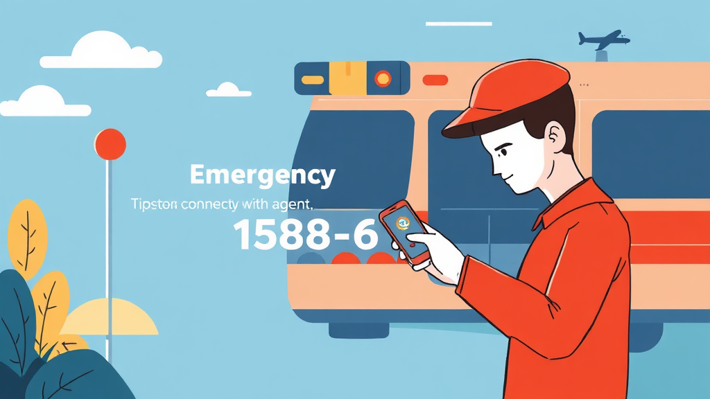 하이카 긴급출동: 전화번호와 빠른 연결 방법 (illustration 스타일)