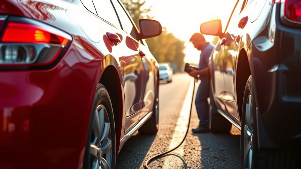 긴급출동 서비스, 어떤 도움을 받을 수 있나요? (realistic 스타일)