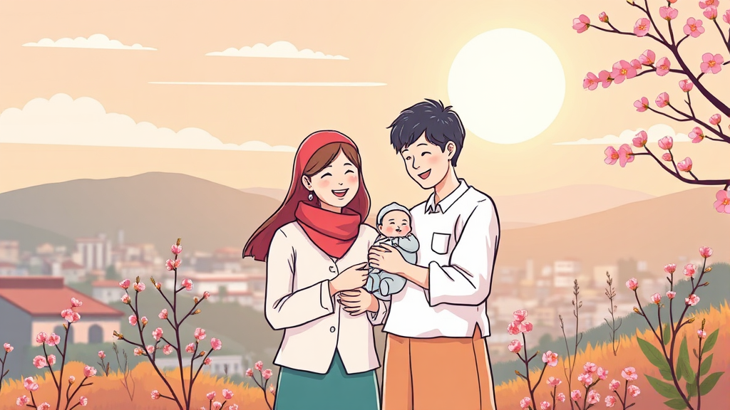 지역별 출산 지원금 비교 및 혜택 상세 안내 (illustration 스타일)