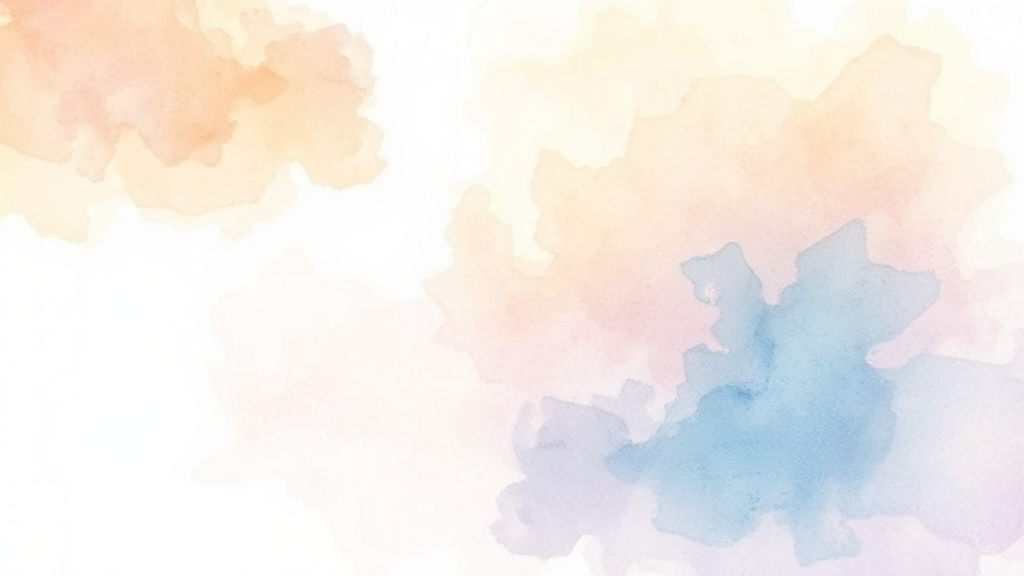 성공적인 지원금 신청을 위한 전략적 준비사항 (watercolor 스타일)