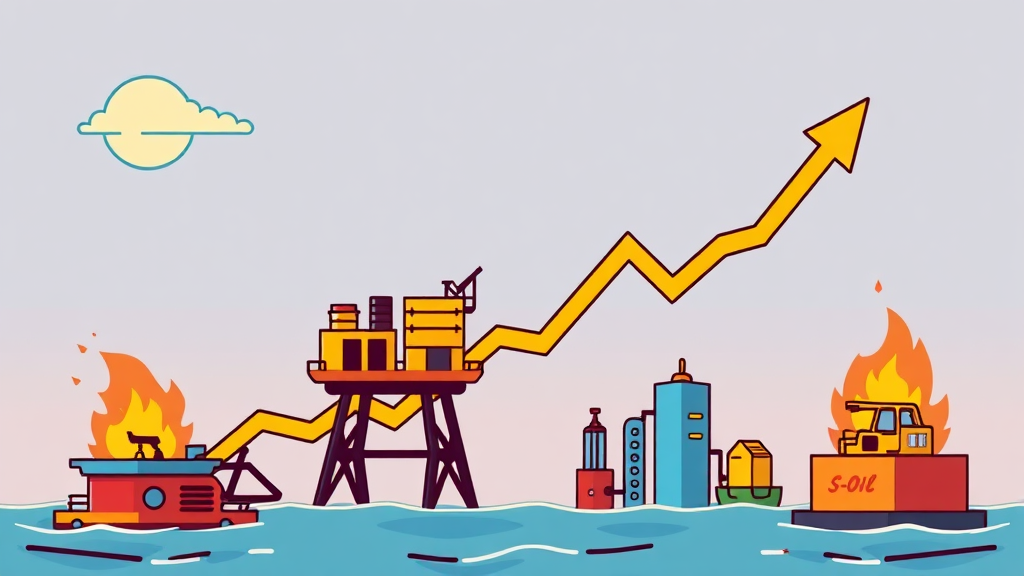 주요 석유 관련주: 수혜 예상 종목 및 투자 전략 (cartoon 스타일)