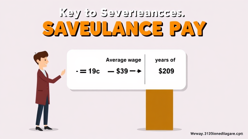 퇴직금 계산, 어떻게 시작해야 할까? (cartoon 스타일)