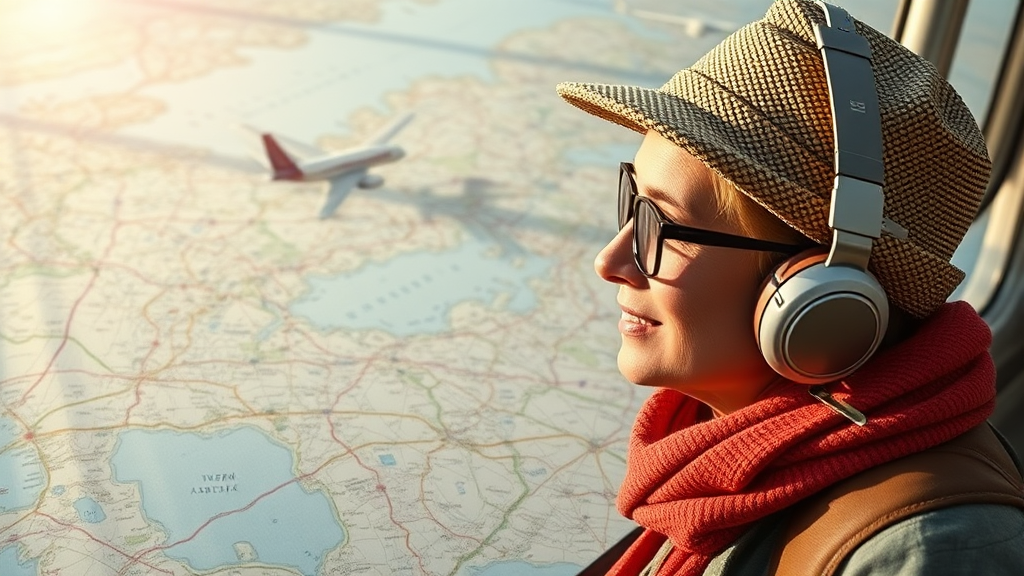 여행 계획 변경 및 항공편 예약 관리 방법 (realistic 스타일)