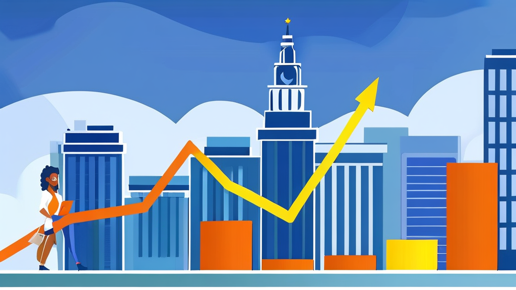 상장 후 전망: 유통 물량과 투자 시 유의사항 (cartoon 스타일)