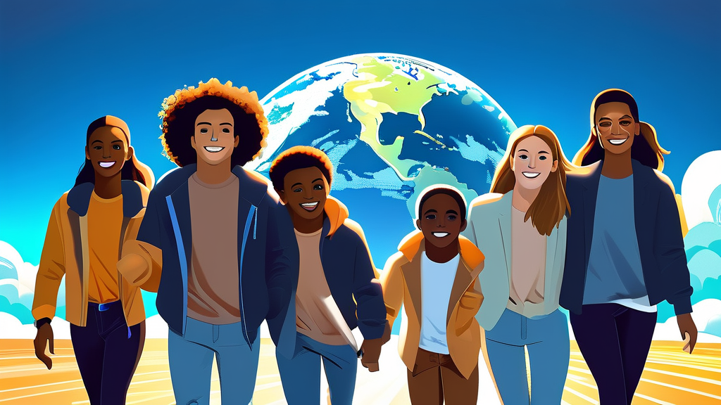 해외취업 지원금, 무엇을 지원하나요? (illustration 스타일)