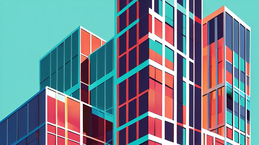 구조조정 결과 및 향후 전망: 시장 변화와 리스크 (illustration 스타일)