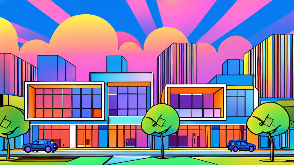 부동산 PF 제도 개혁과 미래 예측 (cartoon 스타일)