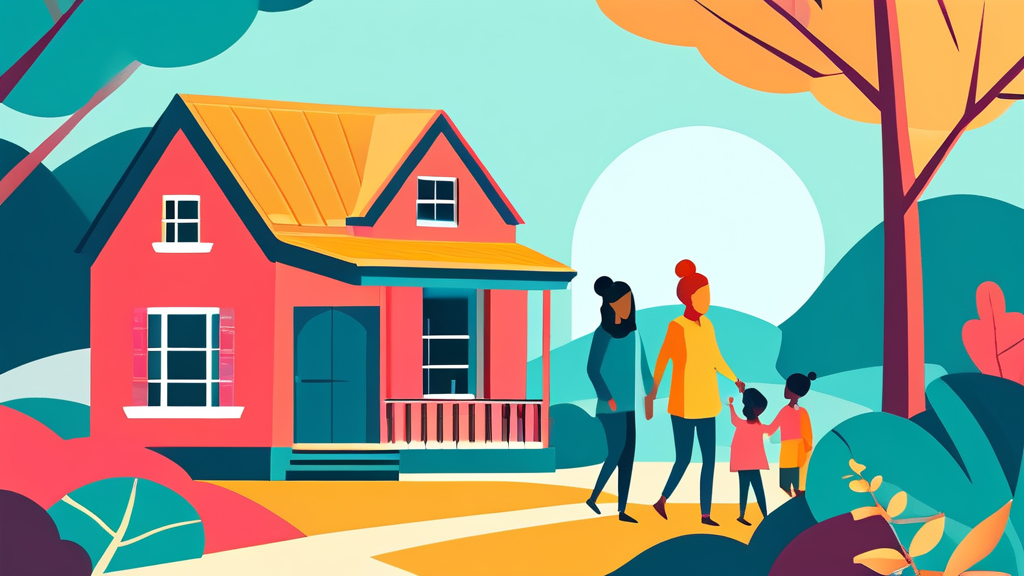 지방 소멸 대응 기금: 사람 중심의 이주 및 정착 지원 (illustration 스타일)