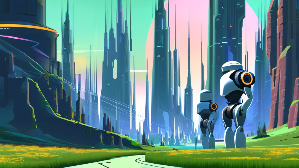 2026년 경제 전망: AI가 가져올 변화와 기회 (illustration 스타일)